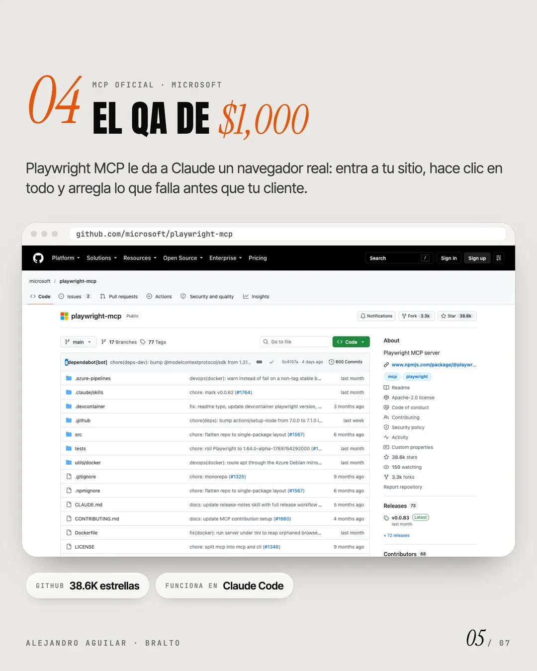 04 · El QA: Playwright MCP de Microsoft